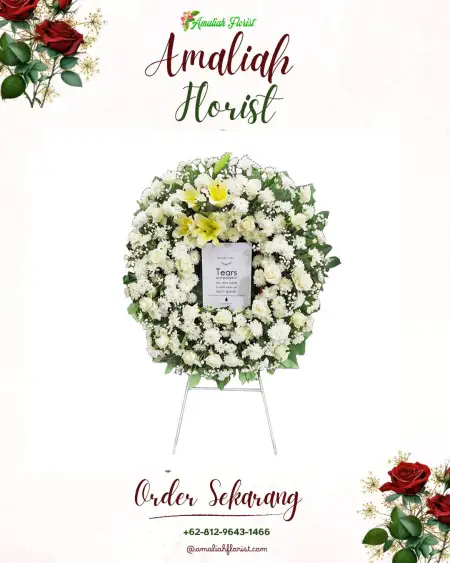 Krans Bunga Duka Ajibarang Kulon